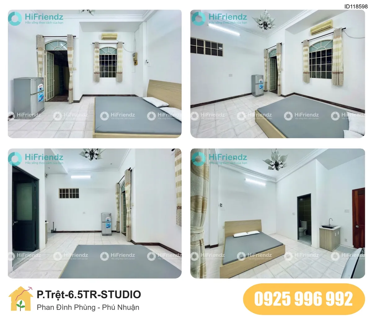 Tiện nghi Phòng trọ STUDIO tại Phan Đình Phùng, Phường 15, Phú Nhuận, Phú Nhuận
