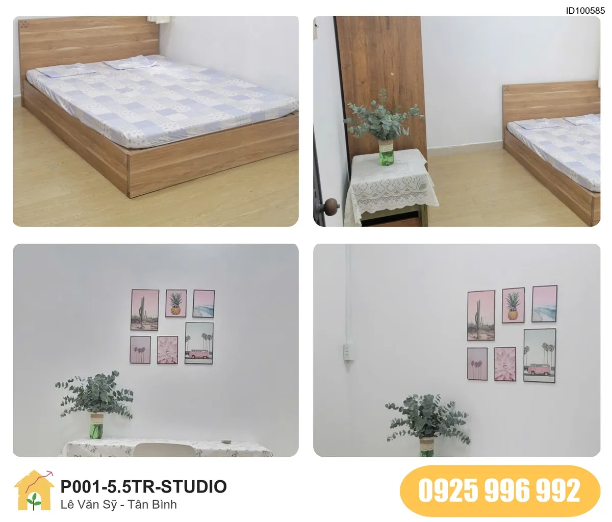 Tiện nghi Phòng trọ STUDIO tại Lê Văn Sỹ, Phường 1, Tân Bình, Tân Bình
