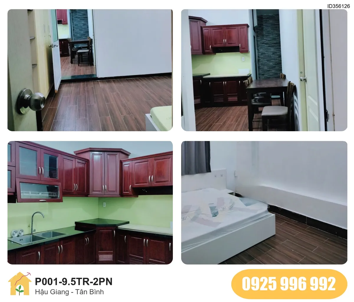 Tiện nghi Phòng trọ 2PN tại Hậu Giang, Phường 4, Tân Bình, Tân Bình