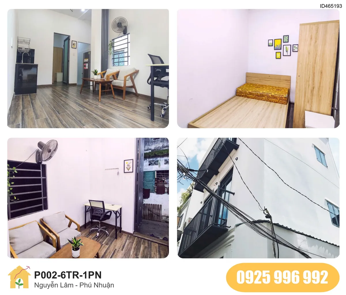 Tiện nghi Phòng trọ 1PN tại Nguyễn Lâm, Phường Cầu Kiệu, Phú Nhuận, Phú Nhuận