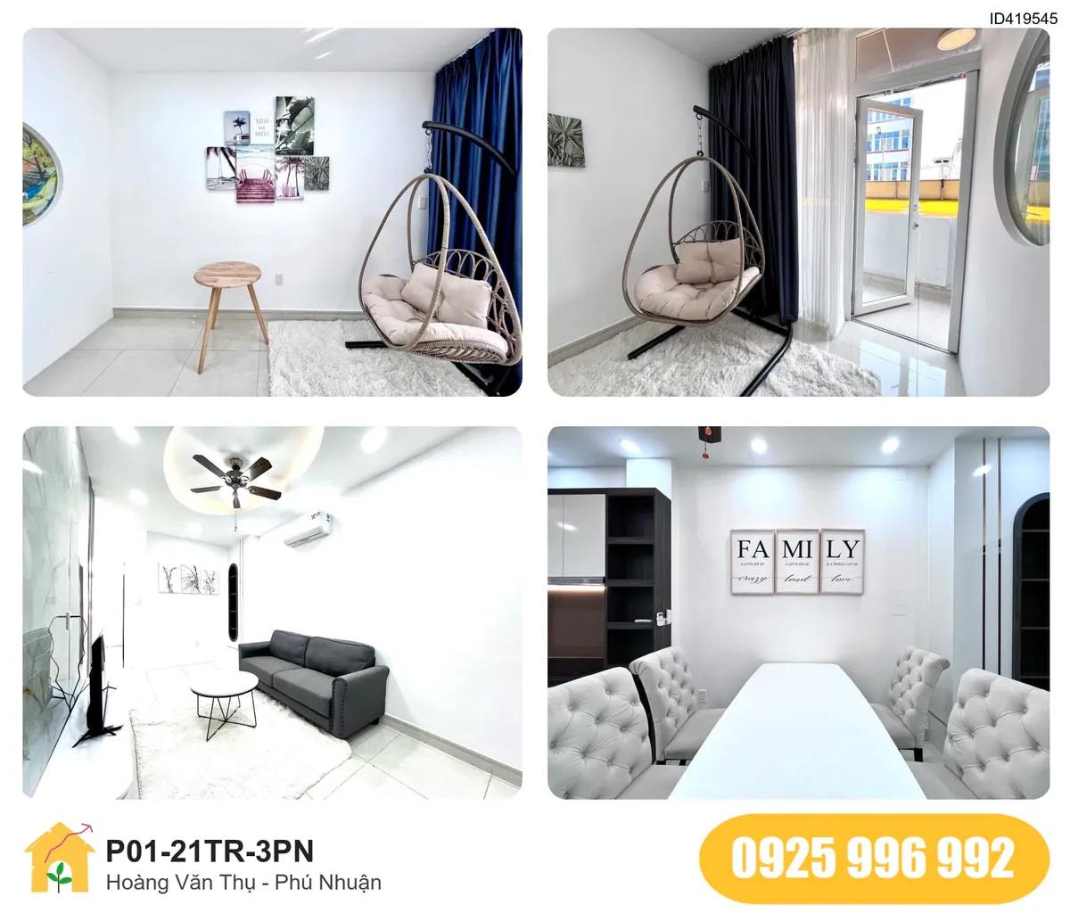 Tiện nghi Phòng trọ 3PN tại Hoàng Văn Thụ, Phú Nhuận, Phú Nhuận