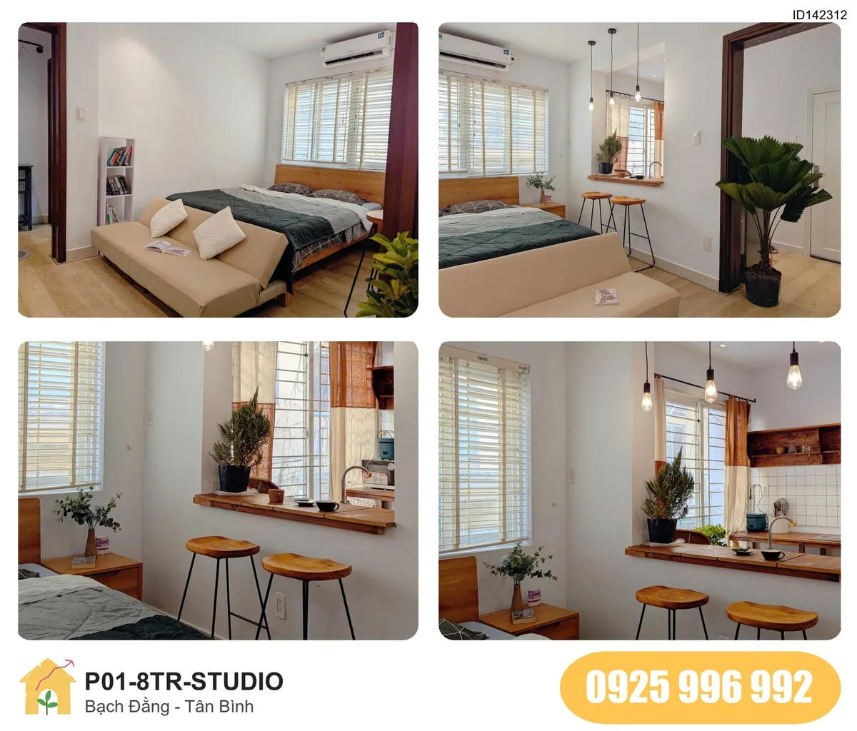 Tiện nghi Phòng trọ STUDIO tại Bạch Đằng, Phường 2, Tân Bình, Tân Bình