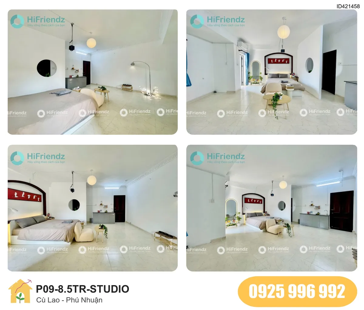 Tiện nghi Phòng trọ STUDIO tại Cù Lao, Phường 7, Phú Nhuận, Phú Nhuận