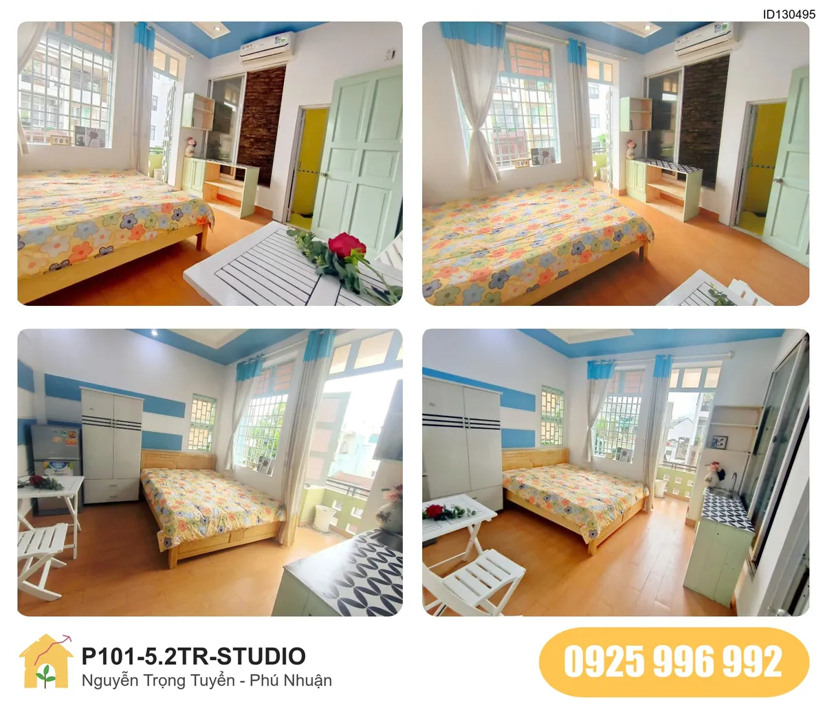Tiện nghi Phòng trọ STUDIO tại Nguyễn Trọng Tuyển, Phường 8, Phú Nhuận, Phú Nhuận