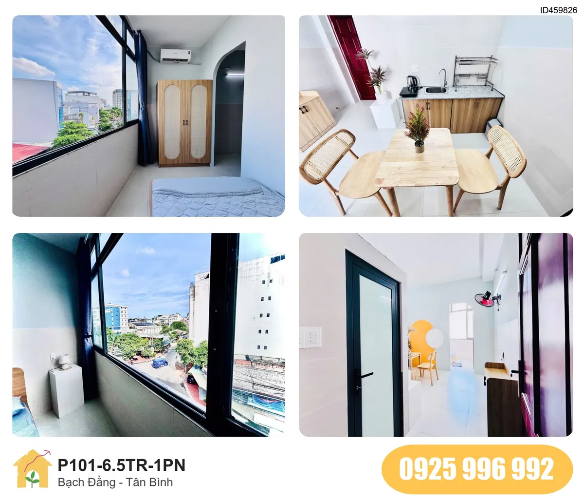 Tiện nghi Phòng trọ 1PN tại Bạch Đằng, Phường 2, Tân Bình, Tân Bình