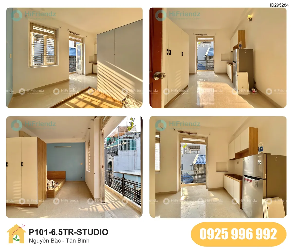Tiện nghi Phòng trọ STUDIO tại Nguyễn Bặc, Tân Bình, Tân Bình