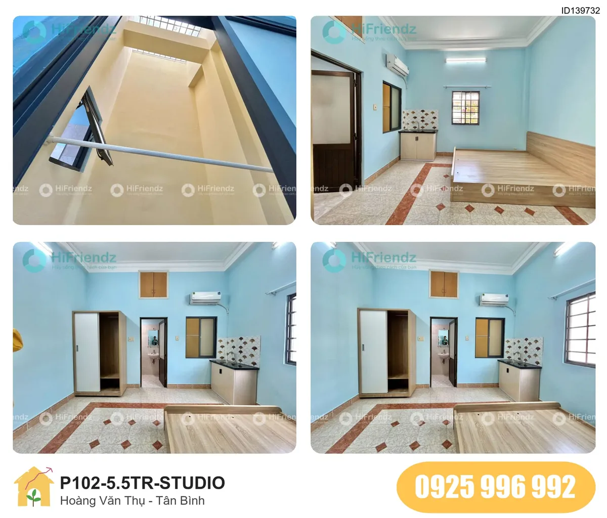 Tiện nghi Phòng trọ STUDIO tại Hoàng Văn Thụ, Phường 1, Tân Bình, Tân Bình