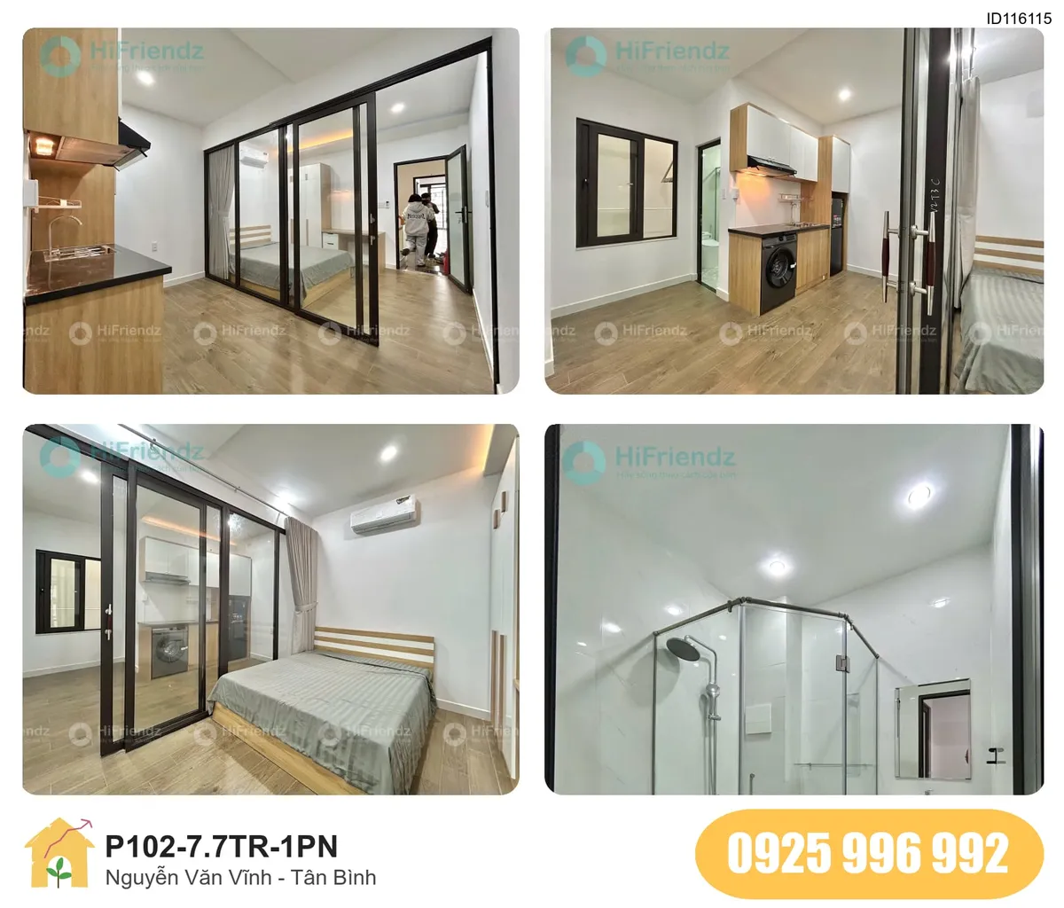 Tiện nghi Phòng trọ 1PN tại Nguyễn Văn Vĩnh, Tân Sơn Nhất, Tân Bình, Tân Bình