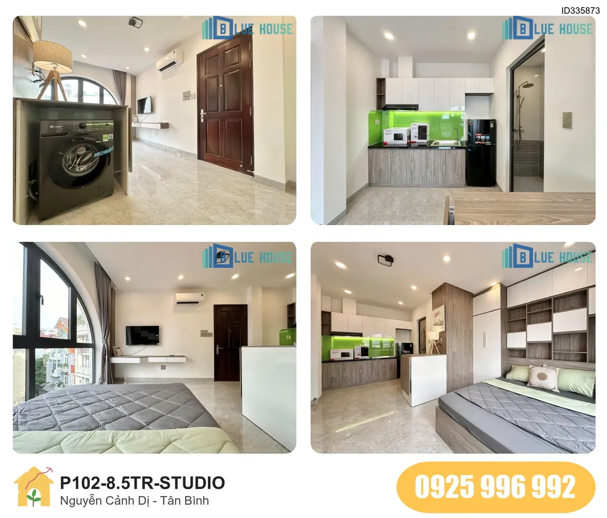 Tiện nghi Phòng trọ STUDIO tại Nguyễn Cảnh Dị, Phường 4, Tân Bình, Tân Bình