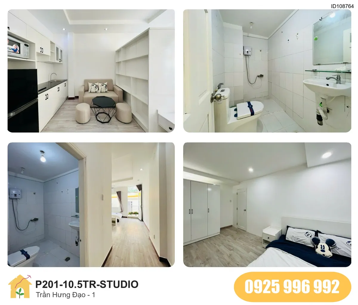 Tiện nghi Phòng trọ STUDIO tại Trần Hưng Đạo, Quận 1, Quận 1
