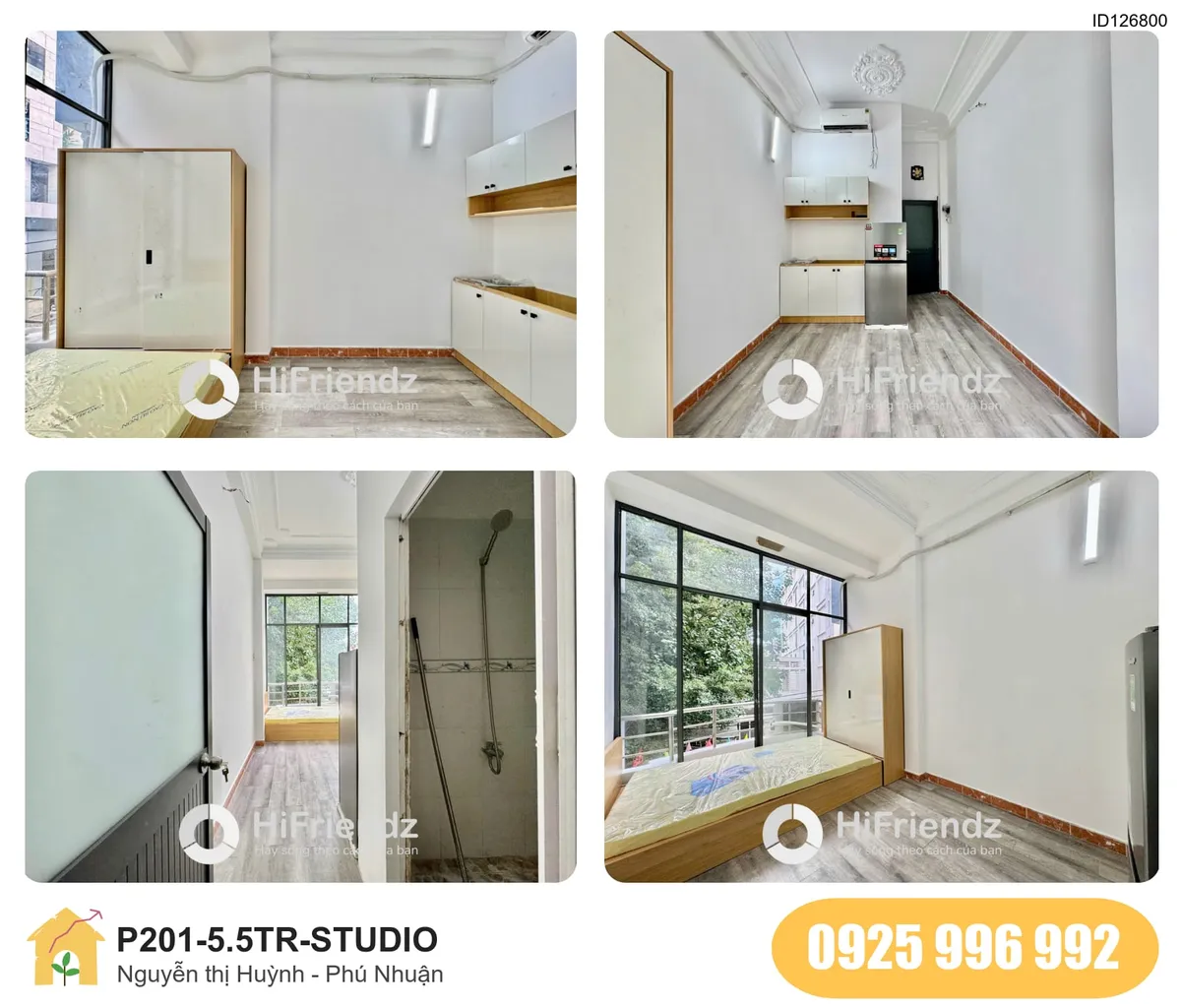 Tiện nghi Phòng trọ STUDIO tại Nguyễn thị Huỳnh, Phú nhuận, Phú Nhuận