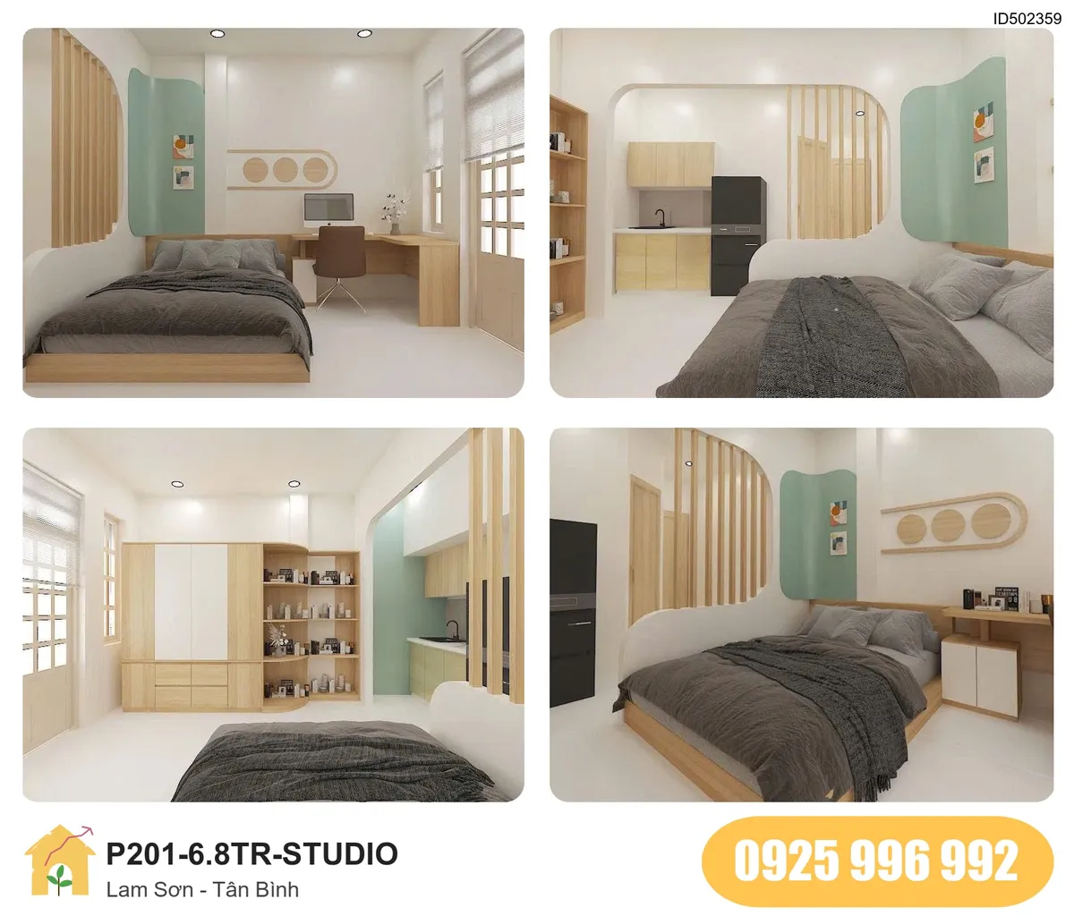 Tiện nghi Phòng trọ STUDIO tại Lam Sơn, Phường 4, Tân Bình, Tân Bình