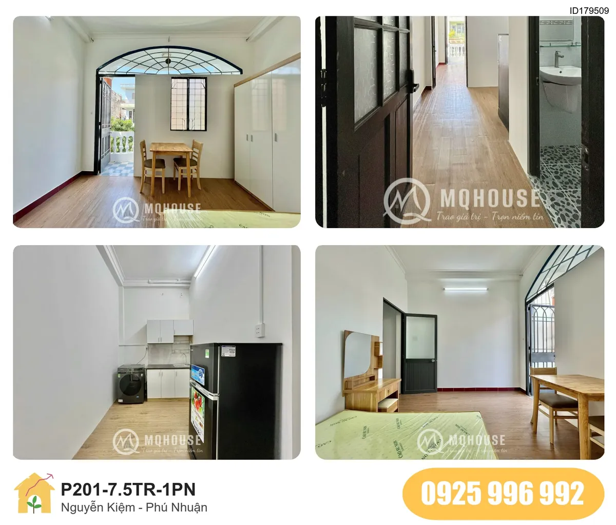 Tiện nghi Phòng trọ 1PN tại Nguyễn Kiệm, Phường 9, Phú Nhuận, Phú Nhuận