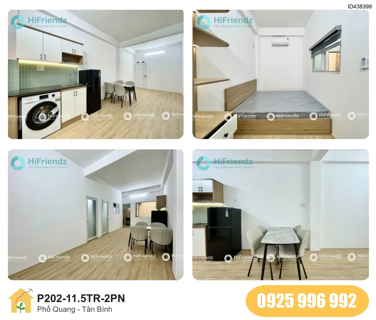 Tiện nghi Phòng trọ 2PN tại Phổ Quang, Phường 2, Tân Bình, Tân Bình