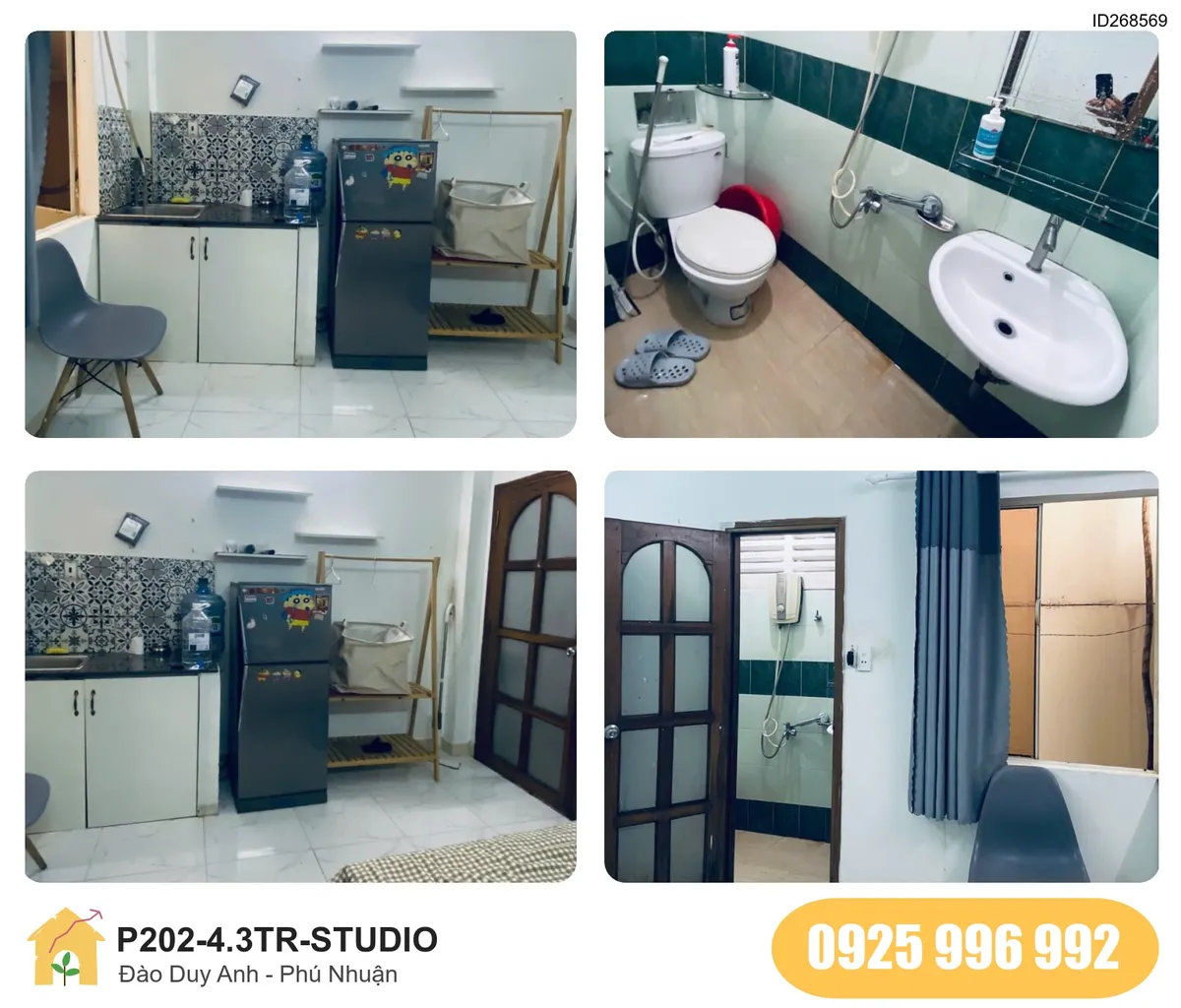 Tiện nghi Phòng trọ STUDIO tại Đào Duy Anh, Phường Phú Nhuận, Phú Nhuận, Phú Nhuận