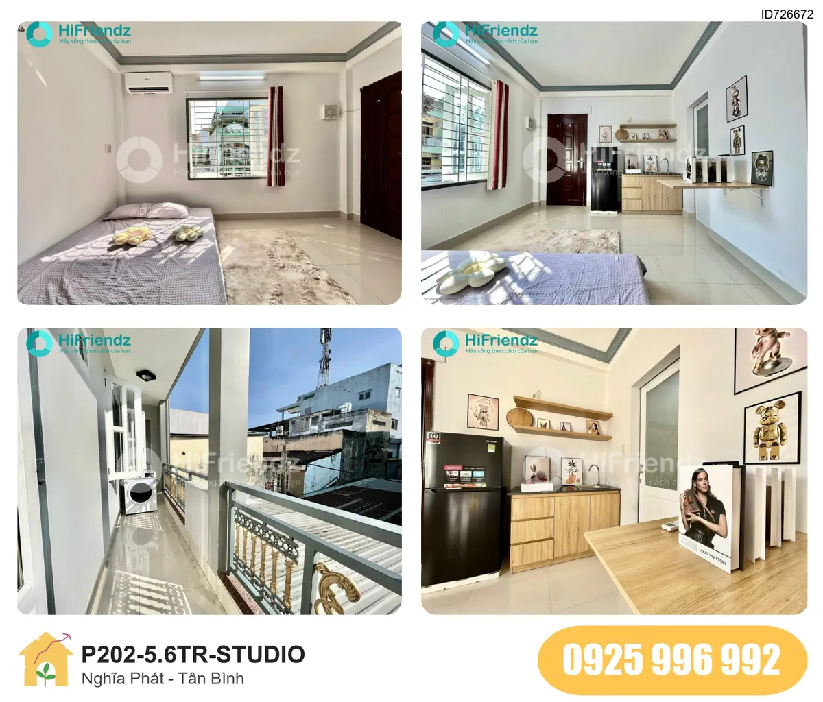 Tiện nghi Phòng trọ STUDIO tại Nghĩa Phát, Phường 7, Tân Bình, Tân Bình
