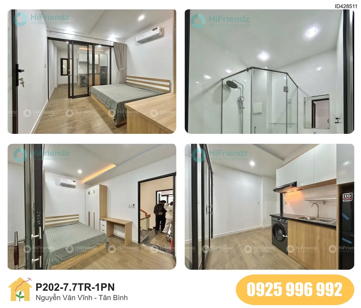 Tiện nghi Phòng trọ 1PN tại Nguyễn Văn Vĩnh, Tân Sơn Nhất, Tân Bình, Tân Bình