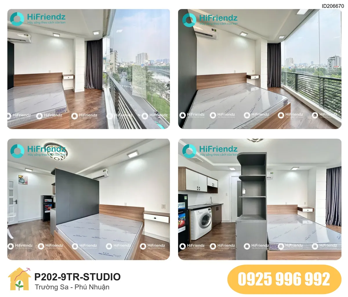 Tiện nghi Phòng trọ STUDIO tại Trường Sa, Cầu Kiệu, Phú Nhuận, Phú Nhuận