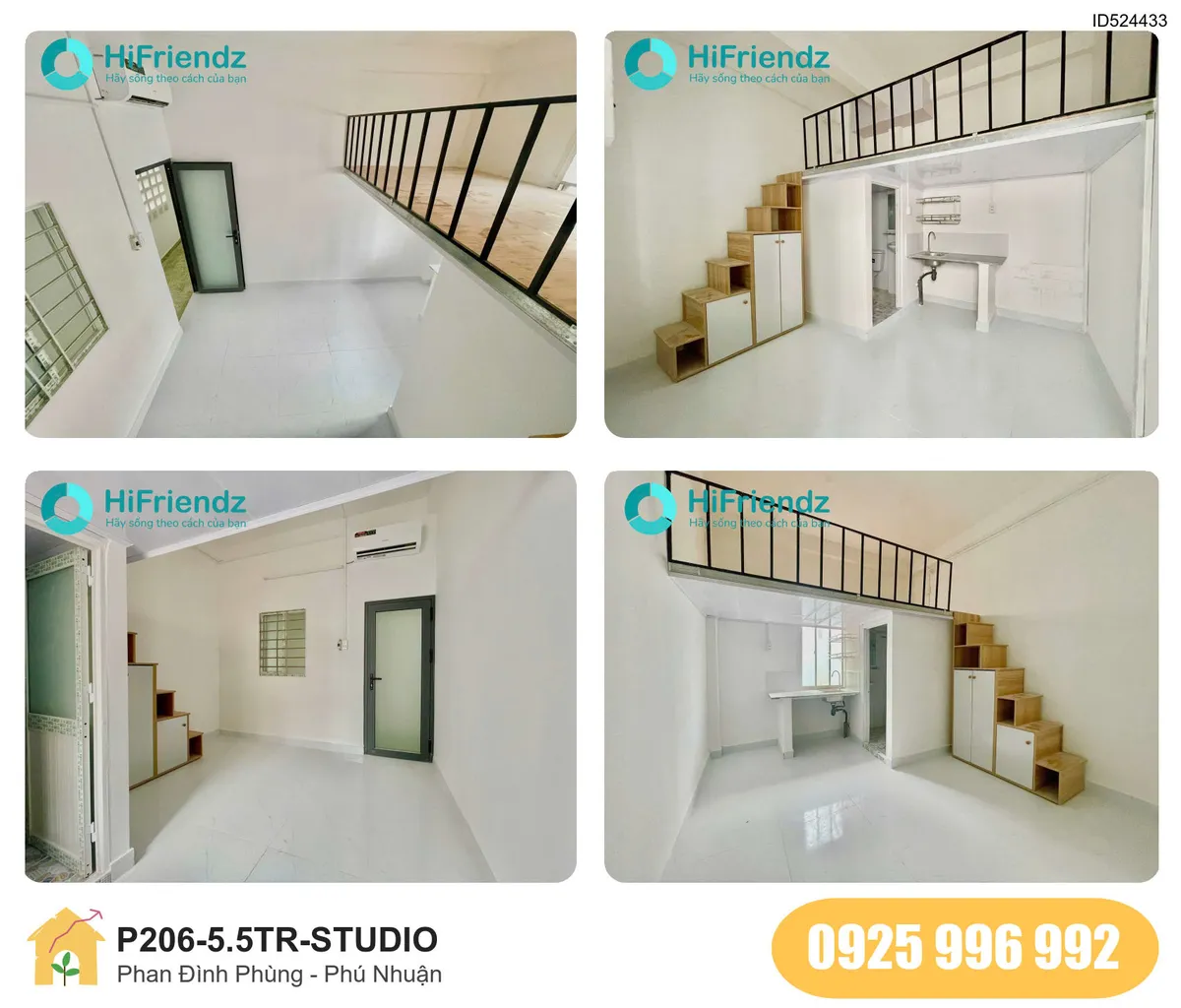 Tiện nghi Phòng trọ STUDIO tại Phan Đình Phùng, Phường 15, Quận Phú Nhuận, Phú Nhuận