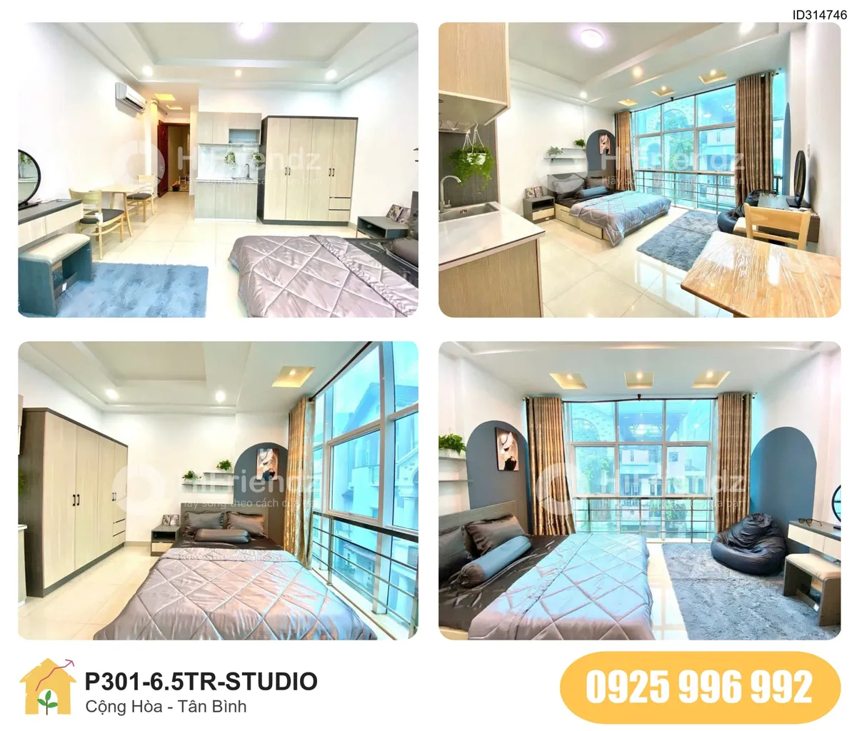 Tiện nghi Phòng trọ STUDIO tại Cộng Hòa, Phường 4, Tân Bình, Tân Bình