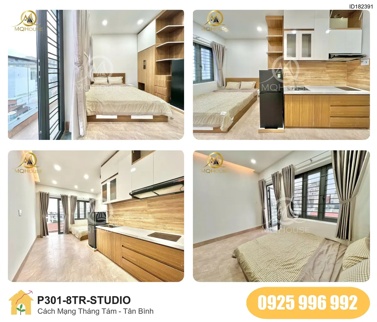 Tiện nghi Phòng trọ STUDIO tại Cách Mạng Tháng Tám, Tân Bình, Tân Bình