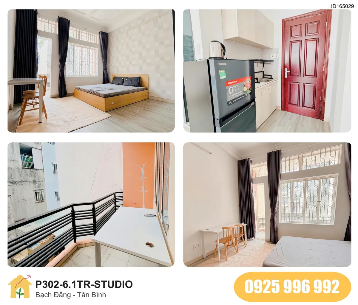 Tiện nghi Phòng trọ STUDIO tại Bạch Đằng, Phường 2, Quận Tân Bình, Tân Bình