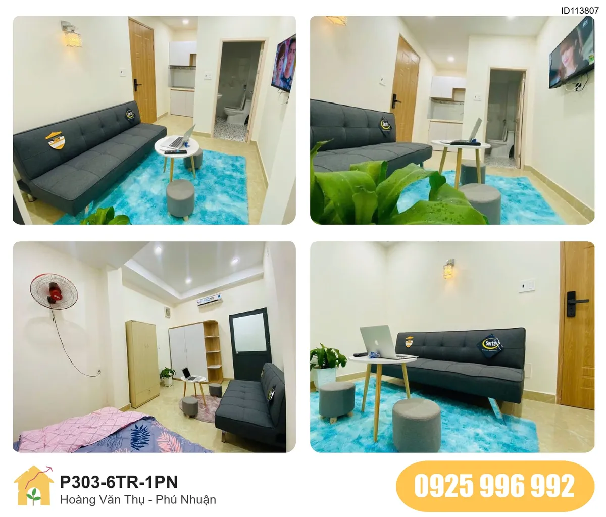 Tiện nghi Phòng trọ 1PN tại Hoàng Văn Thụ, Phường 8, Phú Nhuận, Phú Nhuận