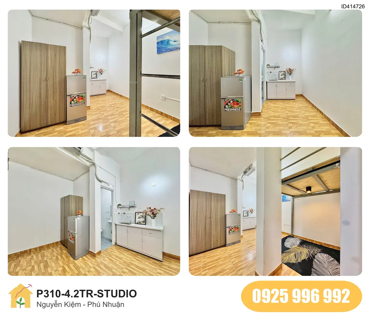 Tiện nghi Phòng trọ STUDIO tại Nguyễn Kiệm, Phường 3, Phú Nhuận, Phú Nhuận