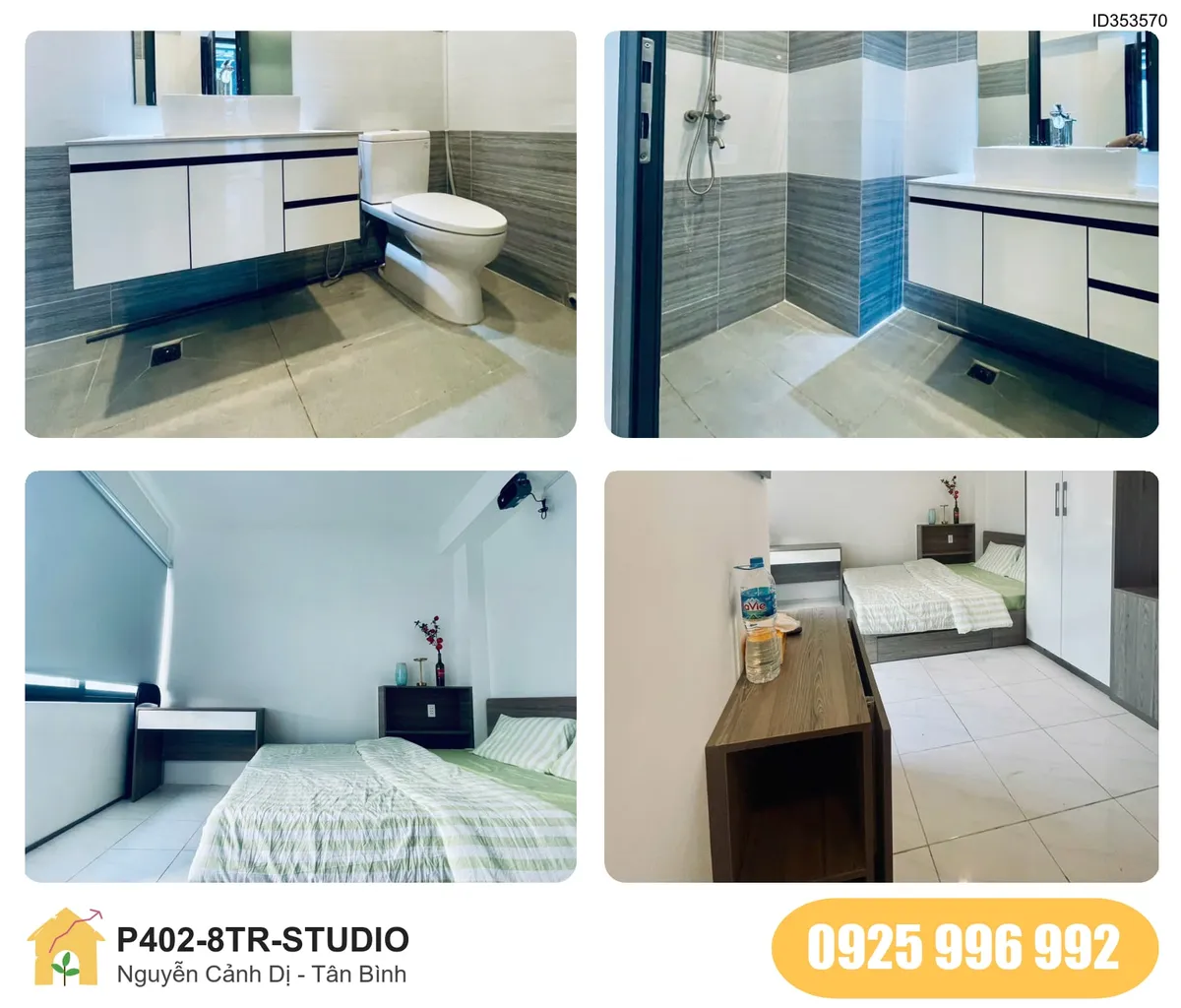 Tiện nghi Phòng trọ STUDIO tại Nguyễn Cảnh Dị, Phường 4, Tân Bình, Tân Bình