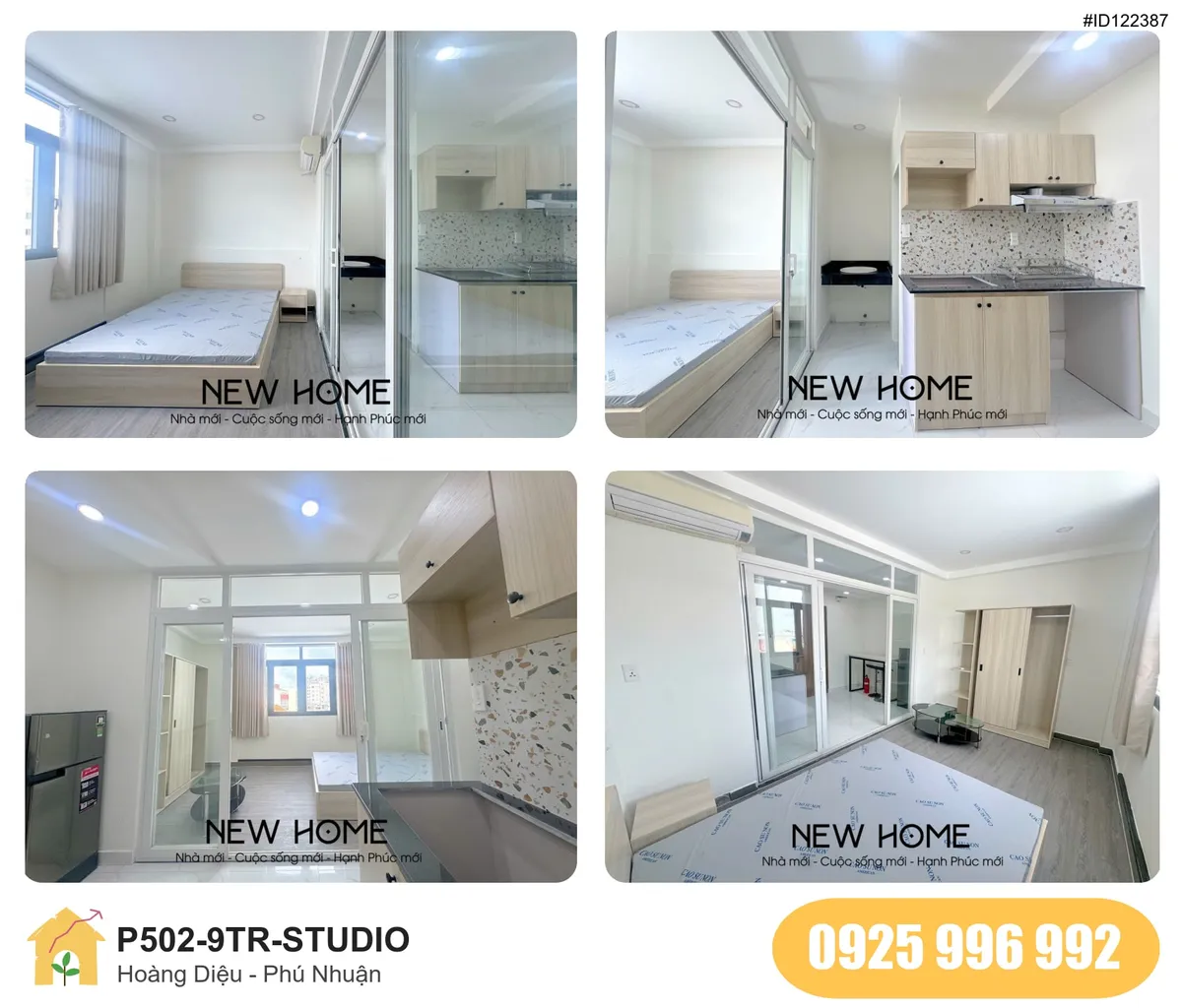 Tiện nghi Phòng trọ STUDIO tại Hoàng Diệu, phường 10 Phú Nhuận, Phú Nhuận