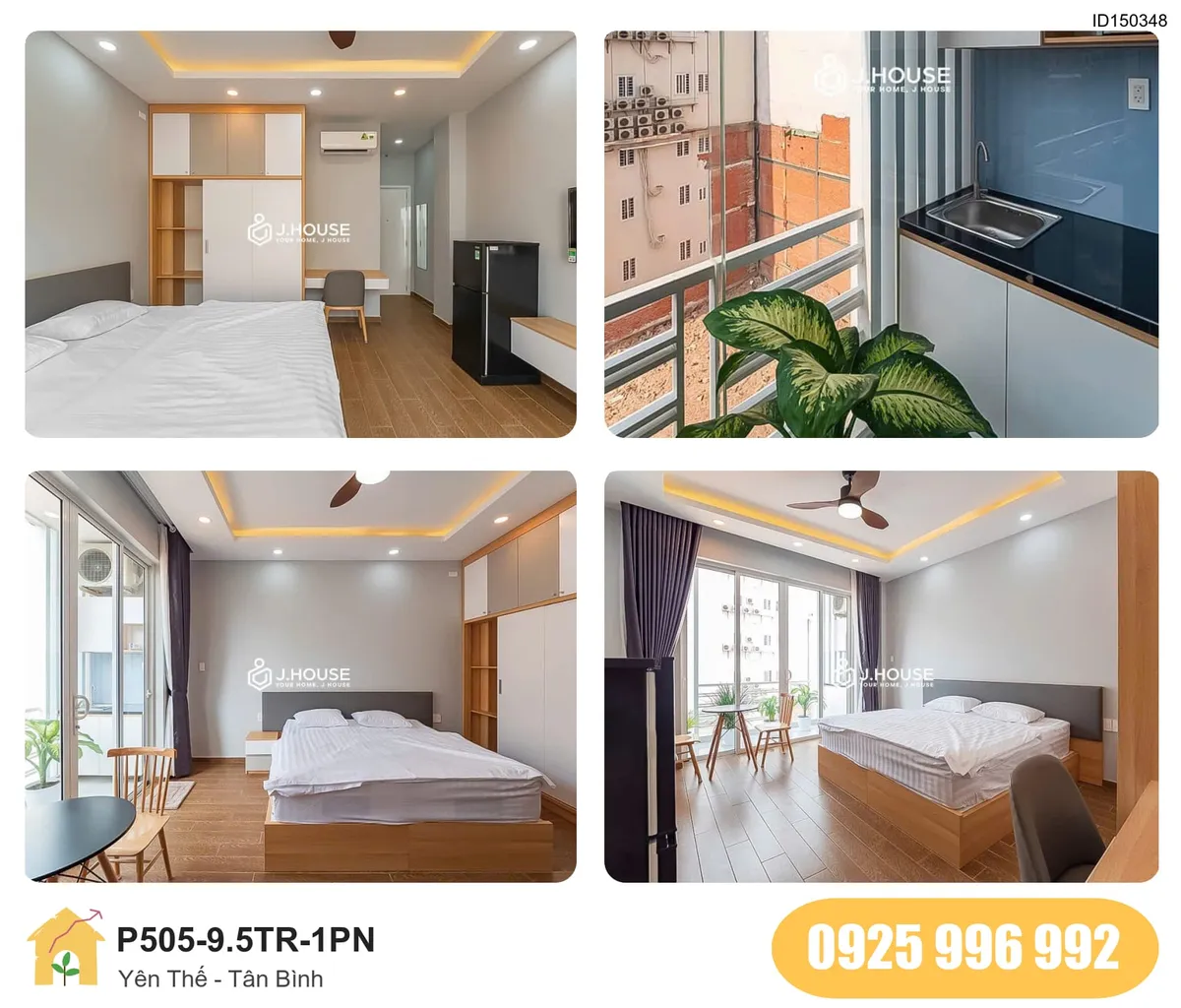 Tiện nghi Phòng trọ 1PN tại Yên Thế, Phường 2, Tân Bình, Tân Bình