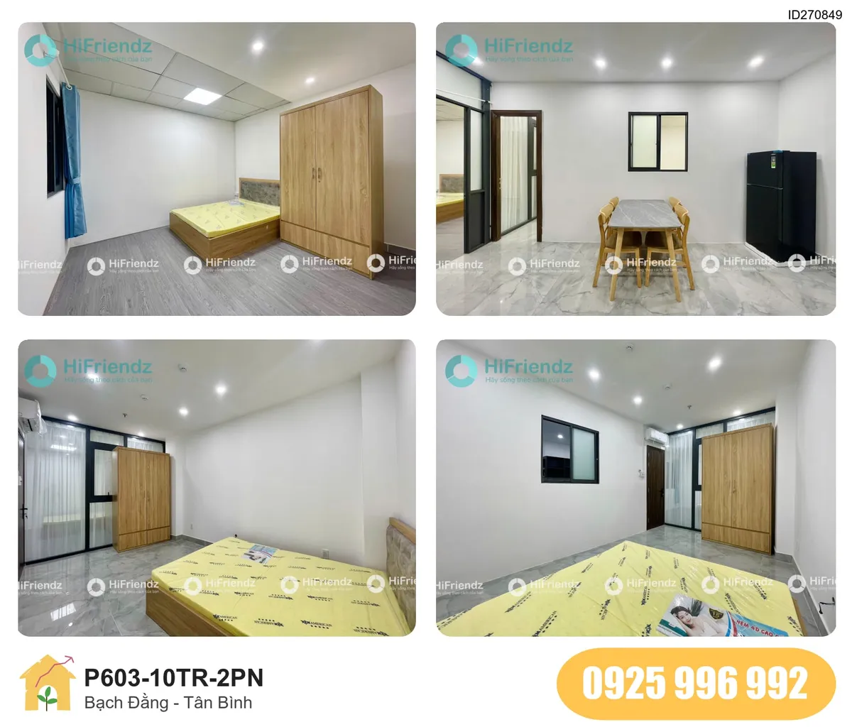 Tiện nghi Phòng trọ 2PN tại Bạch Đằng, Phường 2, Tân Bình, Tân Bình