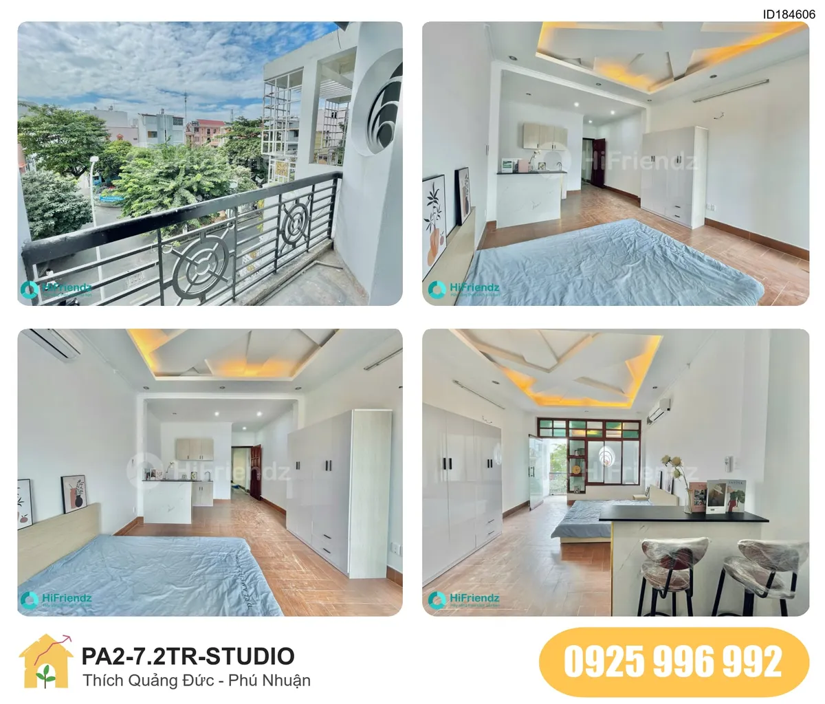 Tiện nghi Phòng trọ STUDIO tại Thích Quảng Đức, Phường 5, Phú Nhuận, Phú Nhuận
