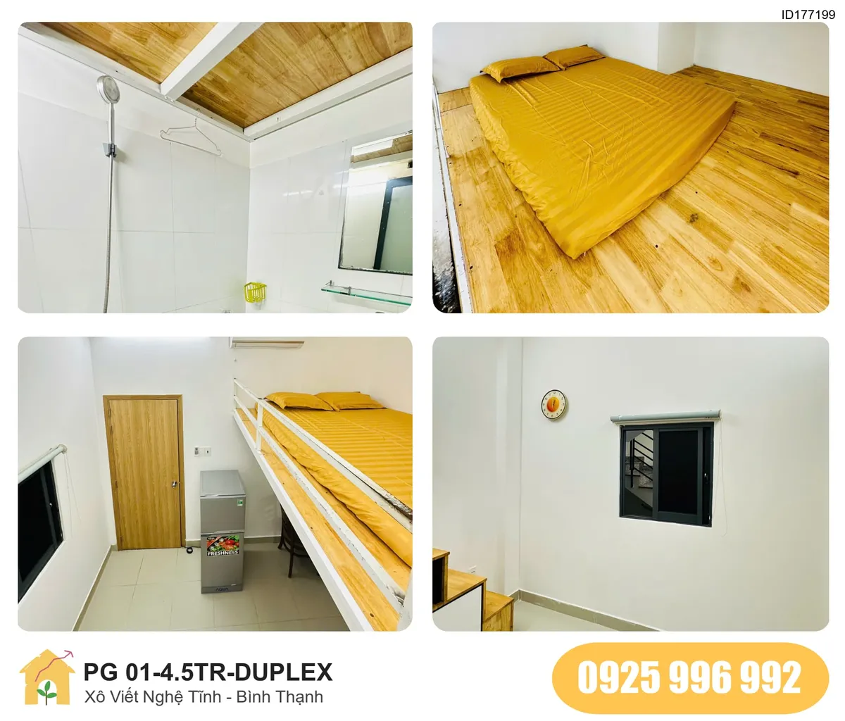 Tiện nghi Phòng trọ DUPLEX tại Xô Viết Nghệ Tĩnh, Phường 25, Quận Bình Thạnh, Bình Thạnh