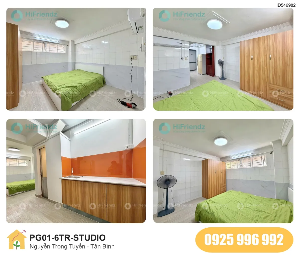 Tiện nghi Phòng trọ STUDIO tại Nguyễn Trọng Tuyển, Tân Bình, Tân Bình