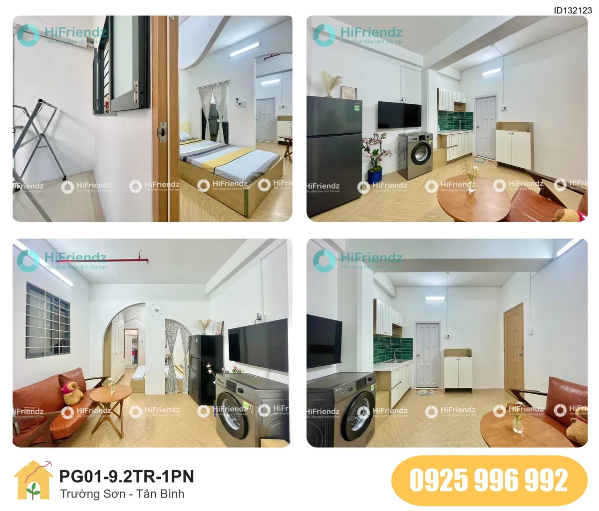 Tiện nghi Phòng trọ 1PN tại Trường Sơn, Phường 2, Tân Bình, Tân Bình