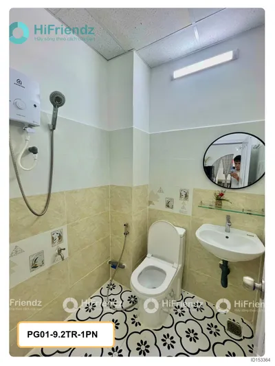 Cho thuê 1PN Trường Sơn, Phường 2, Tân Bình, Tân Bình