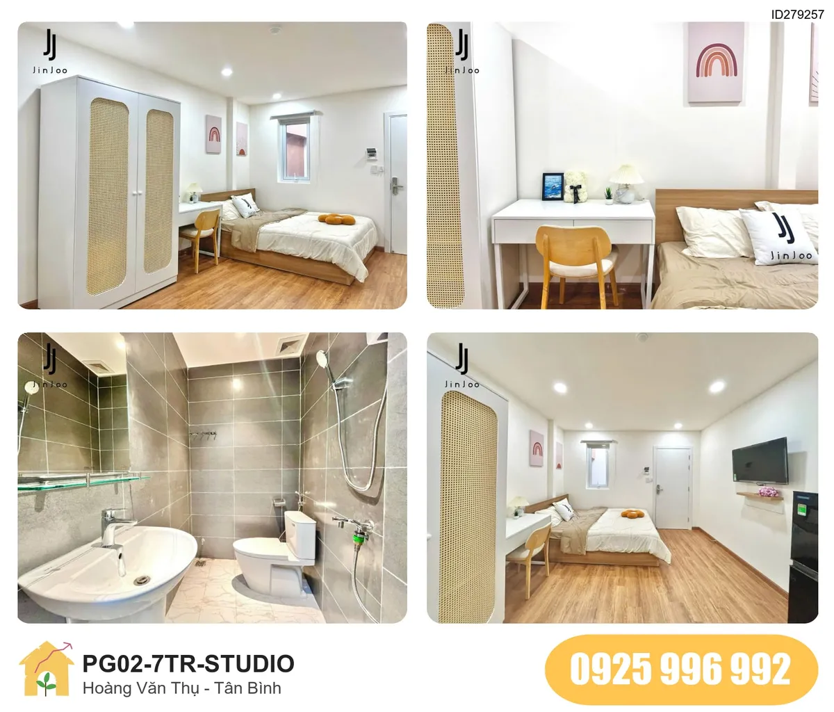 Tiện nghi Phòng trọ STUDIO tại 340C/3-5 Hoàng Văn Thụ, Quận Tân Bình, Tân Bình