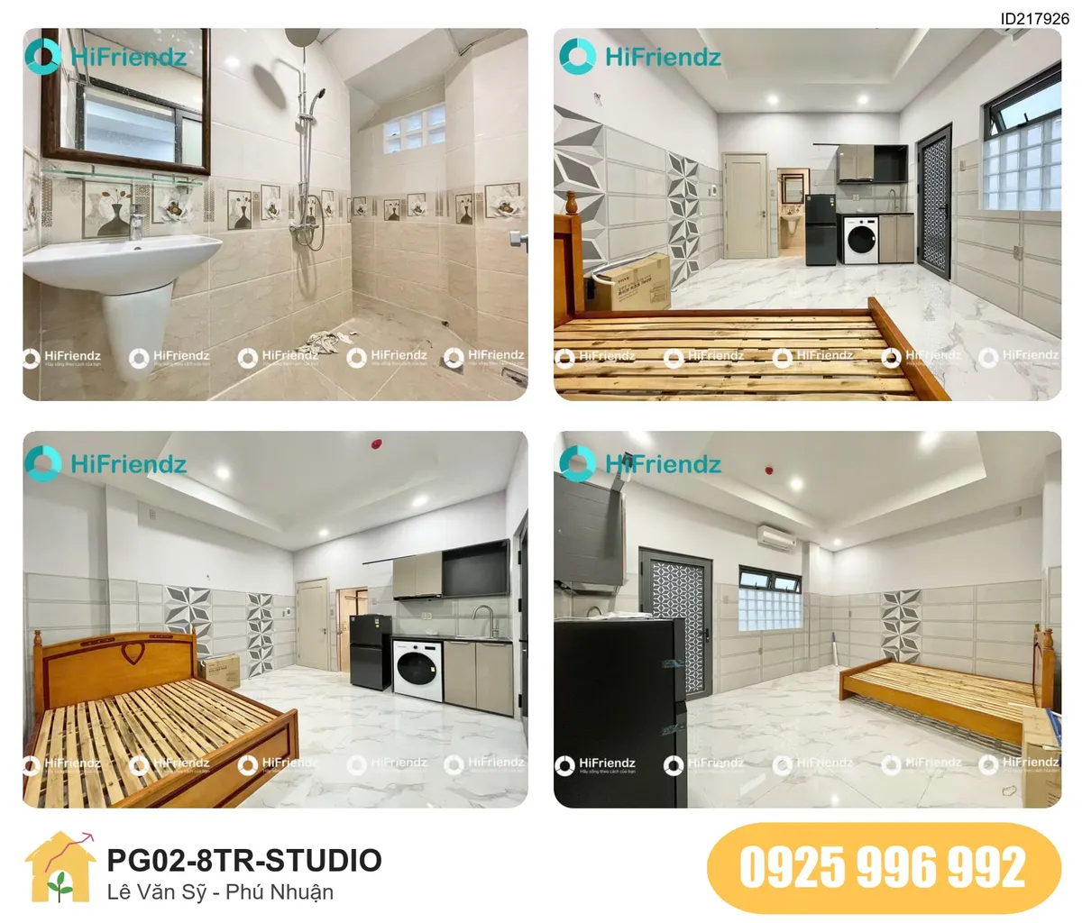 Tiện nghi Phòng trọ STUDIO tại Lê Văn Sỹ, Phú Nhuận, Phú Nhuận