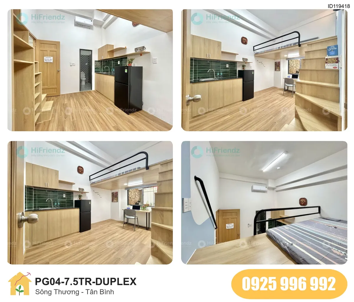 Tiện nghi Phòng trọ DUPLEX tại Sông Thương, Phường Tân Sơn Hòa, Quận Tân Bình, Tân Bình