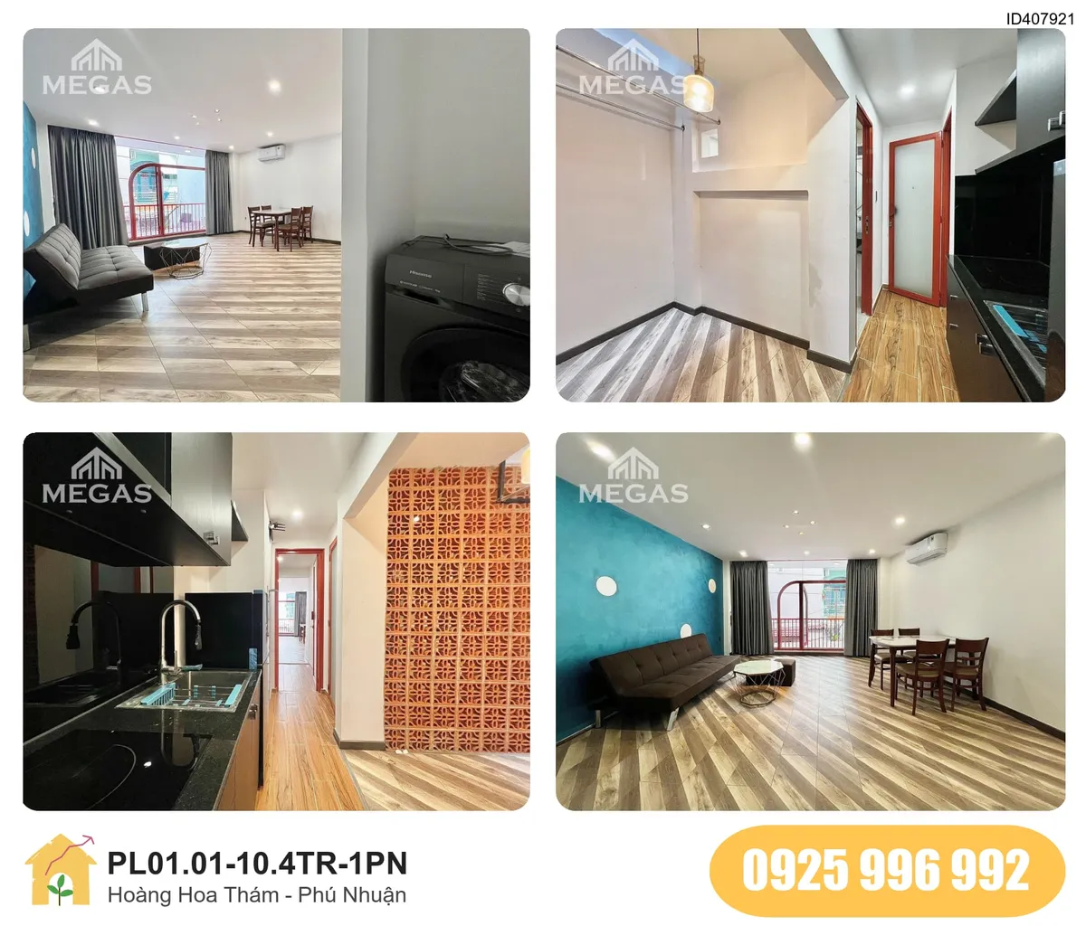 Tiện nghi Phòng trọ 1PN tại Hoàng Hoa Thám, Phường 5, Phú Nhuận, Phú Nhuận