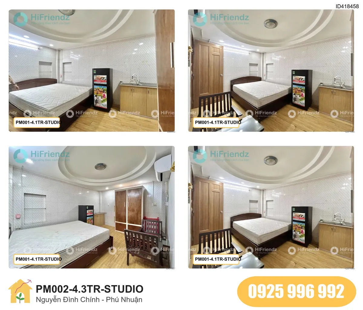 Tiện nghi Phòng trọ STUDIO tại Nguyễn Đình Chính, Phường Phú Nhuận, Quận Phú Nhuận, Phú Nhuận
